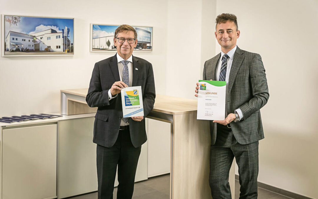 Destilla becomes a part of the bavarian climate pact