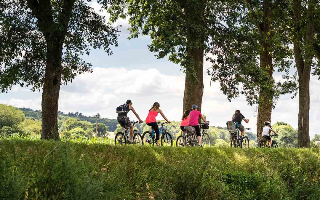 City cycling at destilla