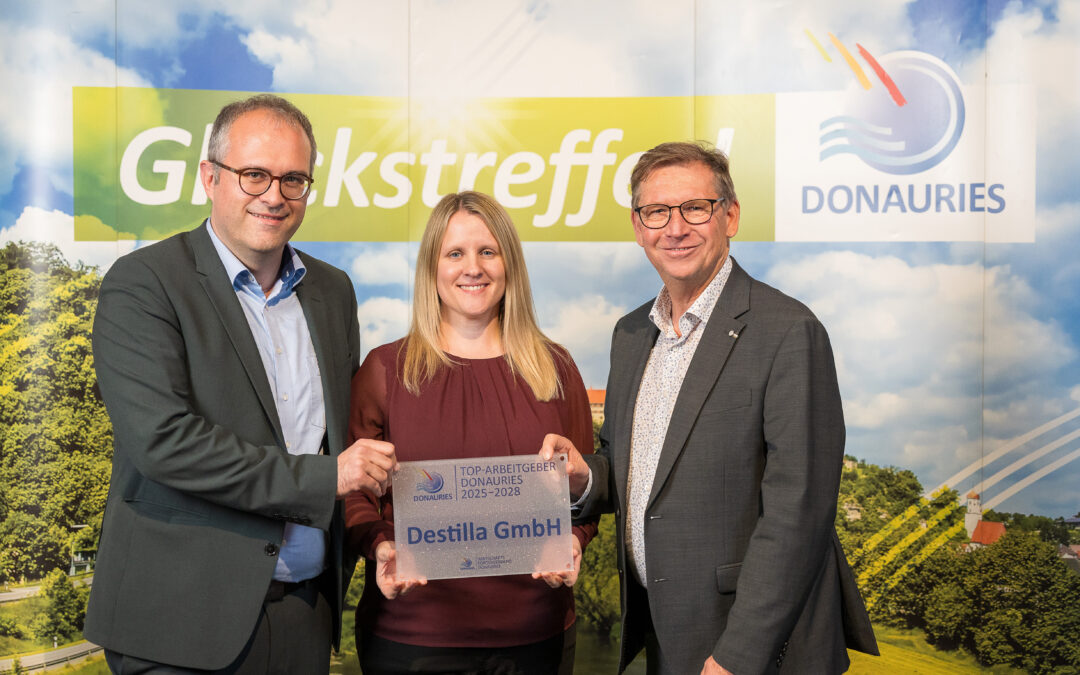 Destilla erneut als „Top-Arbeitgeber Donau-Ries“ ausgezeichnet